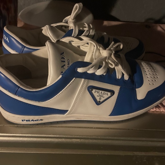 Prada Downtown leather sneaks - Picture 1 of 2